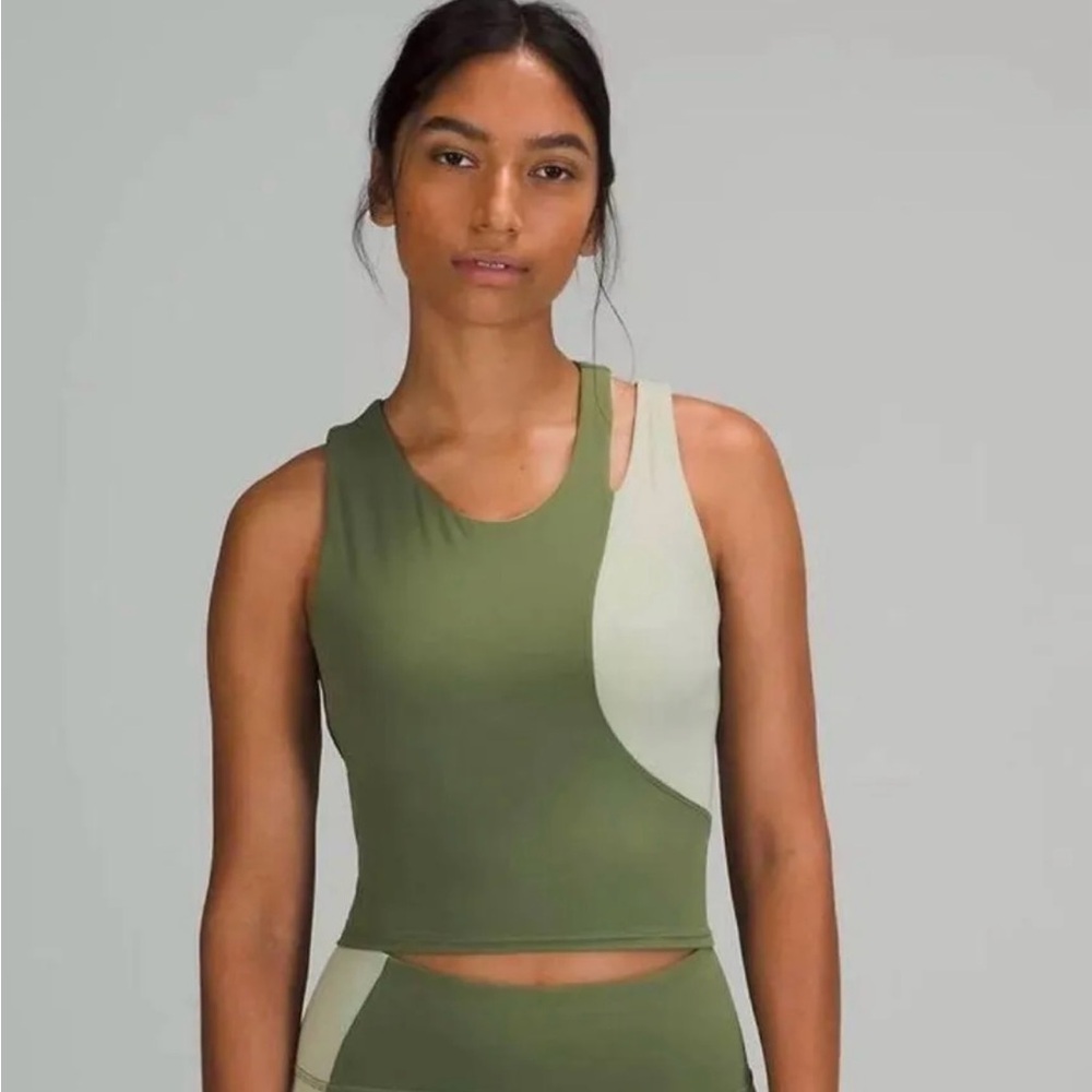 Lululemon Nulu Asymmetric Yoga Top